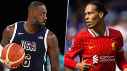 Van Dijk sigue el ejemplo de LeBron James