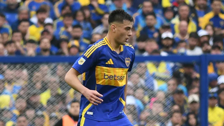 Aaron Anselmino, defensor central de Boca.
