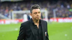 Marcelo Gallardo en la Bombonera.