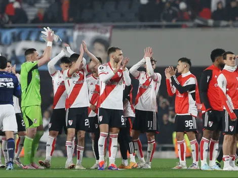 Maxi Meza, el más aclamado por los hinchas de River