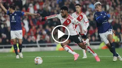 Borja abrió la cuenta para River.