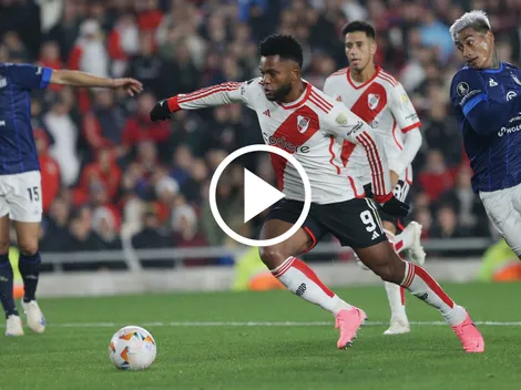 VIDEO | Borja aprovechó un error de Talleres y gritó el primer gol para River