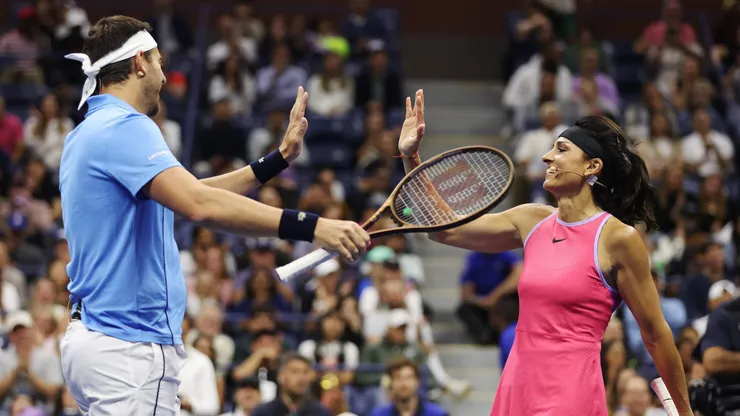 Del Potro y Gabriela Sabatina ganaron en el US Open.