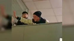 Enzo en el Monumental.