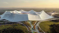 El estadio que se construirá en Casablanca.