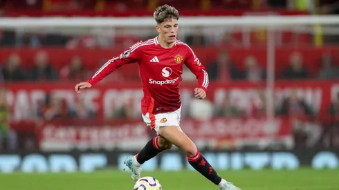 Alejandro Garnacho en Manchester United.