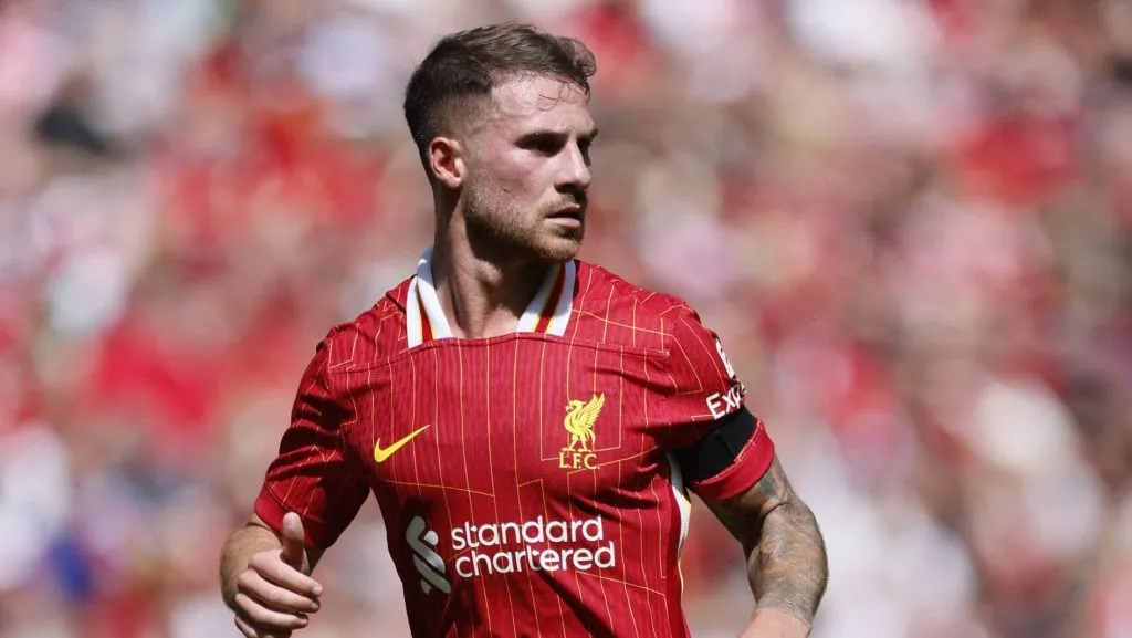 Alexis Mac Allister en Liverpool.