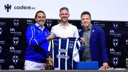 El DT tuvo su presentación oficial con Rayados de Monterrey.