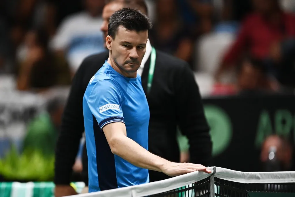 Guillermo Coria, capitán del equipo argentino de Copa Davis. (Foto: IMAGO).