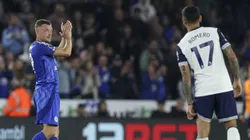 Jamie Vardy habló de su cruce con Cuti Romero y sus gestos en el empate entre Leicester y Tottenham