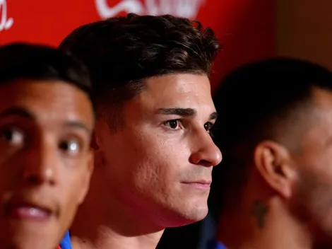 Así fue el debut de Julián Álvarez en Atlético de Madrid: "Suplente de otro noruego"