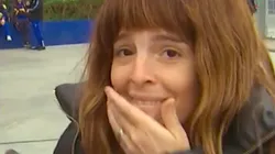 El rostro avergonzado de Dalma Maradona.