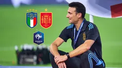 Cinco convocados por Lionel Scaloni para la fecha FIFA de septiembre fueron llamados por España, Italia o Francia.