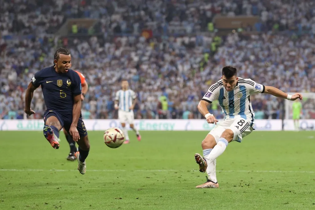 Acuña en la final del Mundial 2022 contra Francia. (Foto: Getty).