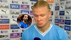 Haaland habló sobre Cucurella.