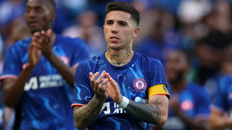 Enzo Fernández inició la temporada 2024/2025 como capitán del Chelsea.