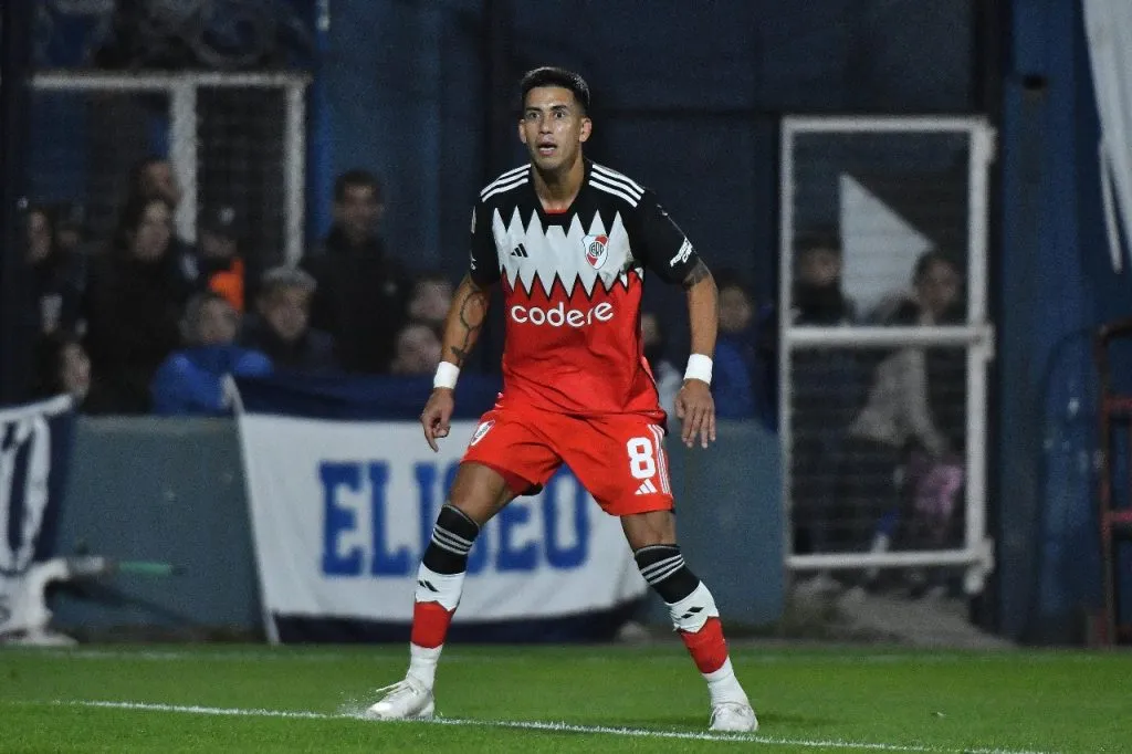 Maxi Meza debutó con la camiseta de River.