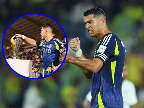 Cristiano Ronaldo tocó la Supercopa de Arabia Saudita, pero Al Nassr perdió el título ante Al Hilal