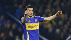 Edinson Cavani definió en cuatro palabras el triunfo de Boca ante Cruzeiro