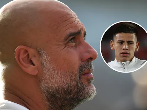 La respuesta de Pep Guardiola cuando le preguntaron por Claudio Echeverri
