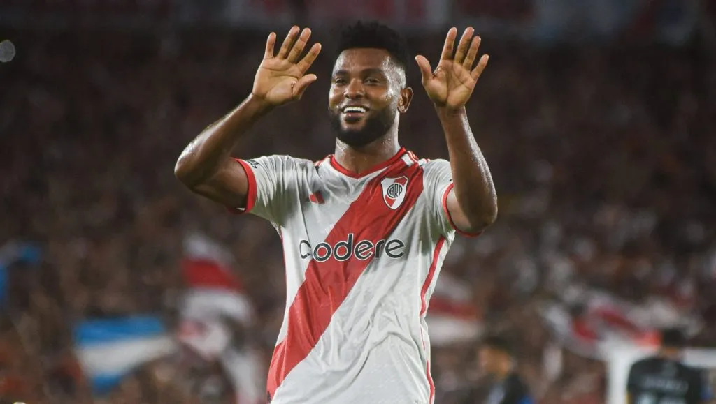 Miguel Ángel Borja volverá a la titularidad. (Foto: IMAGO).