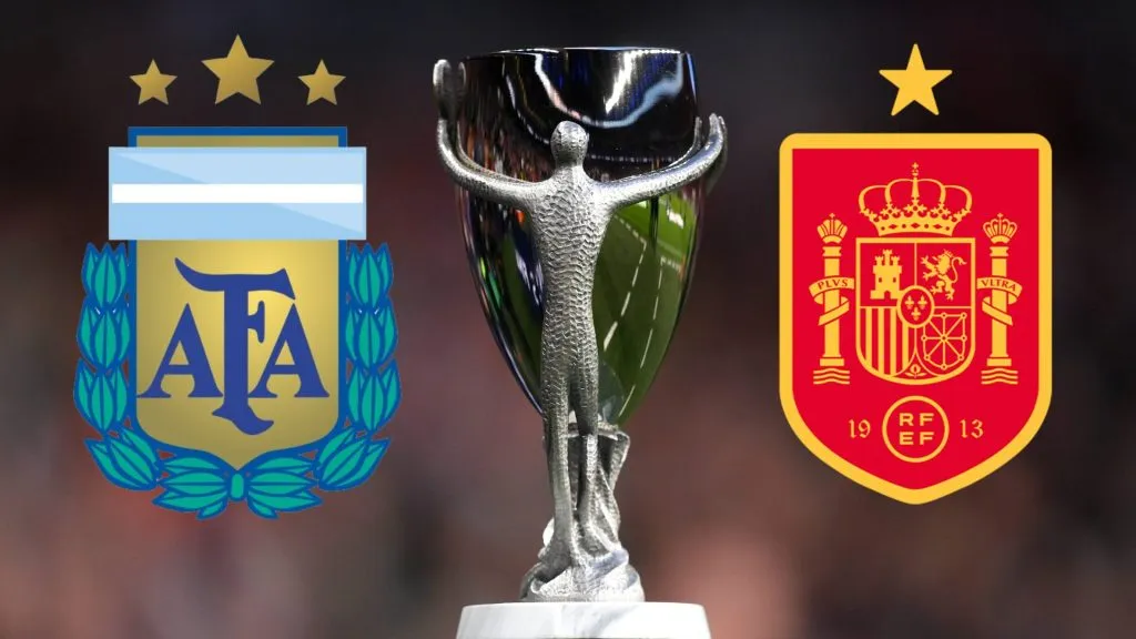 Argentina y España deben enfrentarse en la Finalissima.