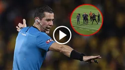 Andrés Rojas protagonizó un controversial momento en la Libertadores.