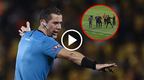 Andrés Rojas protagonizó un controversial momento en la Libertadores.