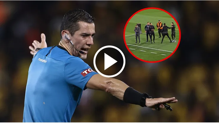 Andrés Rojas protagonizó un controversial momento en la Libertadores.