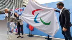 La bandera de los Juegos Paralímpicos es todo un símbolo del deporte adaptado.
