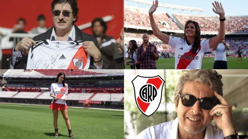 Los 30 hinchas famosos más apasionados de River Plate.
