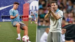 Diego Simeone no contaría con Julián Álvarez para el debut del Atlético de Madrid en LaLiga frente al Villarreal.