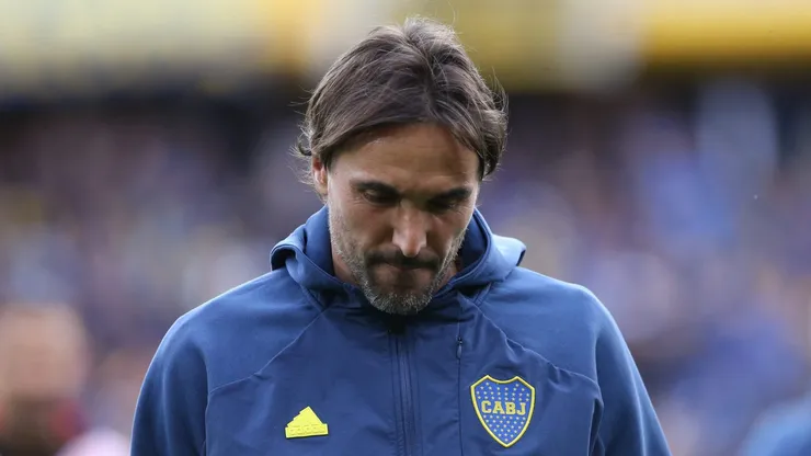 Diego Martínez, el entrenador de Boca.