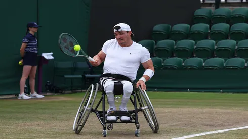 Gustavo Fernández representará a Argentina en tenis sobre silla de ruedas. (Imago)
