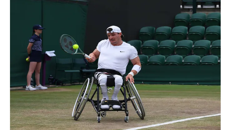 Gustavo Fernández representará a Argentina en tenis sobre silla de ruedas. (Imago)