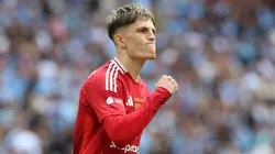 Alejandro Garnacho en Manchester United.