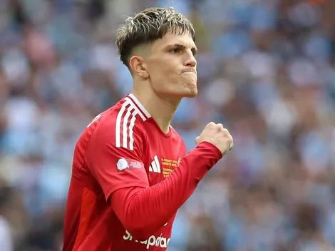 Más de 100 millones: Garnacho, entre los tres juveniles más caros del planeta