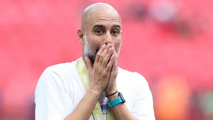 Pep Guardiola, DT de Manchester City.