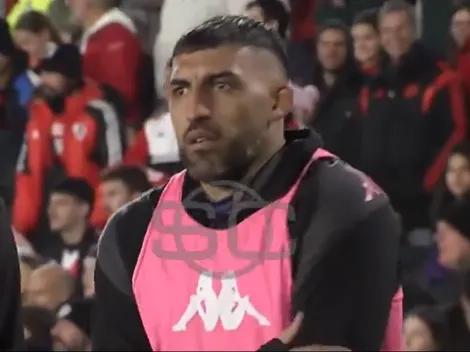 No se vio: el gesto de Wanchope Ábila a la hinchada de River