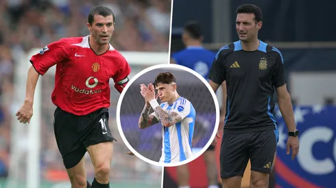 Roy Keane destacó la labor de Alejandro Garnacho en la Final de la Community Shield.