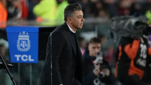 La primera indicación de Gallardo luego del gol de Huracán