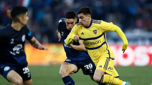 Merentiel fue titular ante Independiente Rivadavia.