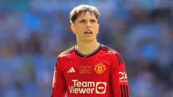 Por qué no juega Alejandro Garnacho en Manchester United vs. Manchester City por la Community Shield 2024