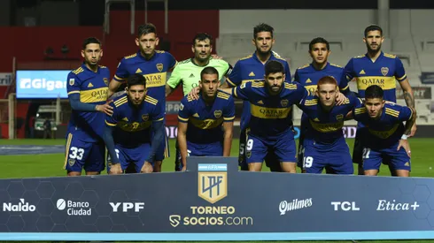 El equipo de Boca que enfrentó a Unión en 2021.