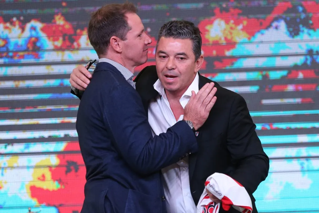 Brito le dio la bienvenida a Gallardo en su segundo ciclo.