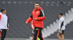 Marcelo Gallardo en acción.