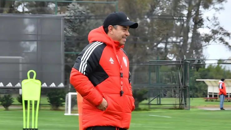 Marcelo Gallardo, el DT de River.