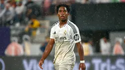 Endrick con la camiseta de Real Madrid.