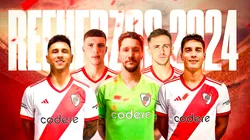 Los primeros refuerzos que llegaron a River en este mercado.