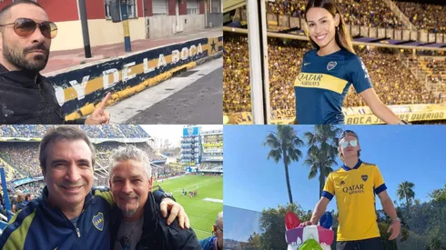 Famosos de todo el planeta que son hinchas de Boca.